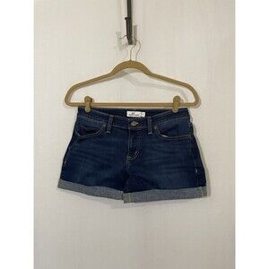 Vineyard Vines Womens Cuffed Denim Jean Shorts Medium Dark Wash Size 2